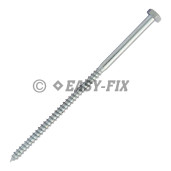 Şurub pt lemn cap hexagonal DIN 571 -  8,0x180 ZA (50 buc)