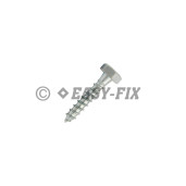 Şurub pt lemn cap hexagonal DIN 571 - 10,0x 50 ZA (100 buc)