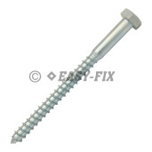 Şurub pt lemn cap hexagonal DIN 571 - 12,0x150 ZA (25 buc)