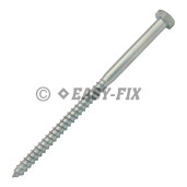 Şurub pt lemn cap hexagonal DIN 571 - 12,0x200 ZA (25 buc)
