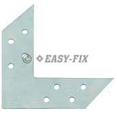 Colţar perforat V - 125x125x35x 2mm - ZA