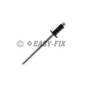 Nituri POP standard AL/Oţel - Ø 4,0x 8 mm RAL9005 (1.000 buc)