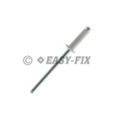 Nituri POP standard AL/Oţel - Ø 4,0x14 mm RAL9010 (1.000 buc)
