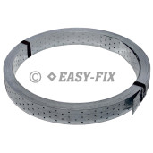 Banda perforata în role -  25x2,0mm ZA - 10m/rola