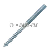 Prezon lemn-metal M 8x100 ZA L45/M40 - SW6 (10 buc)