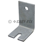 Coltar pt beton 90° tip B - 100x 75x 60x6,0mm - ZA