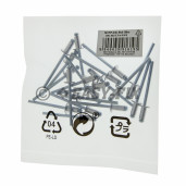 Nituri POP standard AL/Oţel - Ø 4,0x 8,0 mm -SRC