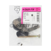 Set opritor uşă sferic Ø 30mm Negru