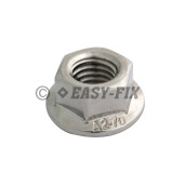 Piuliţă hexagonală cu flanşă DIN 6923 -M 6 Inox A2 (200 buc)